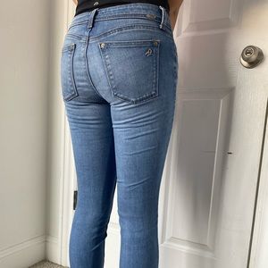 DL1961 low rise skinny jeans